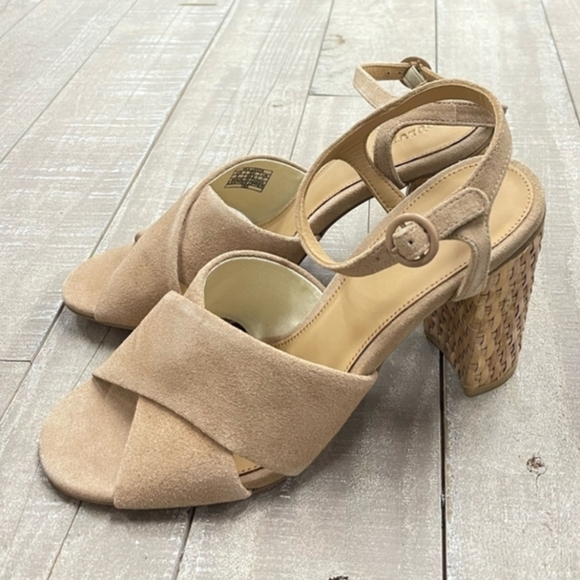 Soludos Olivia Suede Heel In Desert✨️ - Picture 4 of 6